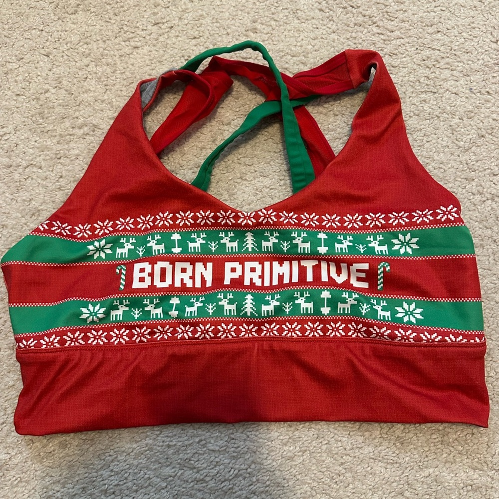 Born Primitive Holiday Sports Bra